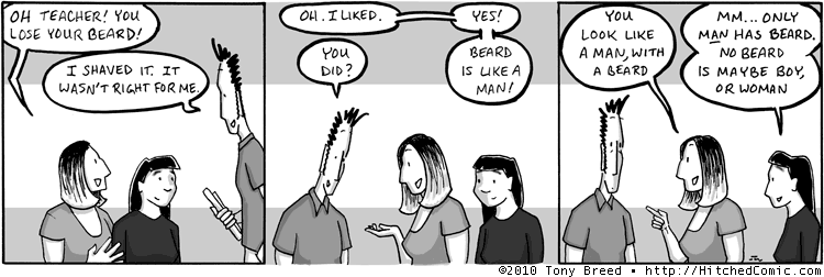Today’s lesson: tact.