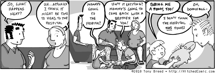 Time to head to the hospital
