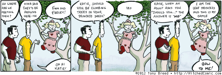 Yes obviously this dress is for climbing trees. What is a pink princess dress for if not climbing trees? Stupid boys. Yes obviously this dress is for climbing trees. What is a pink princess dress for if not climbing trees? Stupid boys.