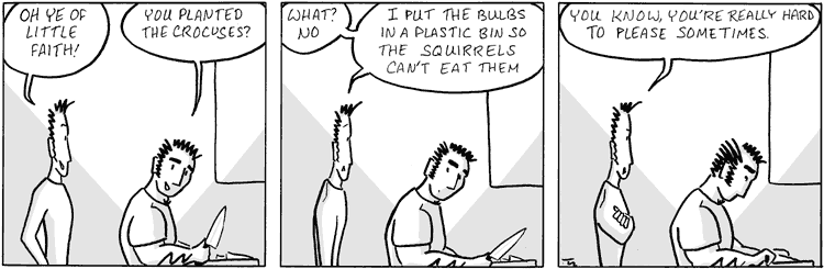 Finally! More crocus jokes