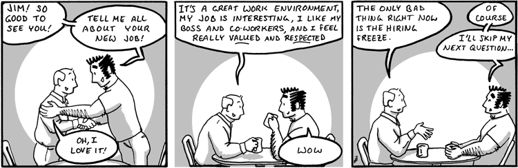 Plus there's a pinball machine in the breakroom, and everyone gets a pony!