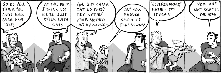 Also she farts in his general direction. Also she farts in his general direction.