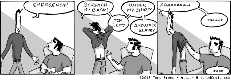 You scratch my back, I'll...