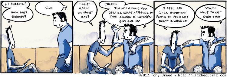 You wanted to know why Finn was crying last week. I know you were thinking it. God, you're nosy.