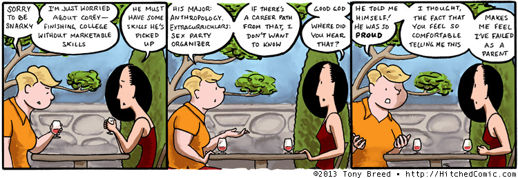 Sorry to all you Anthro majors. Half of my college friends were Anthro majors. (I have no idea what they are doing now. Shhhhh, it's OK.)