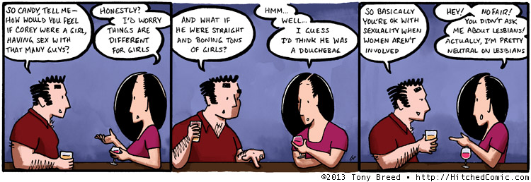 Neutral… neutral like Switzerland… I feel Swiss about Lesbians…